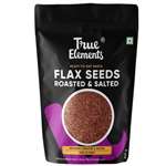 True Elements Roasted Flax Seeds Salted Crunch